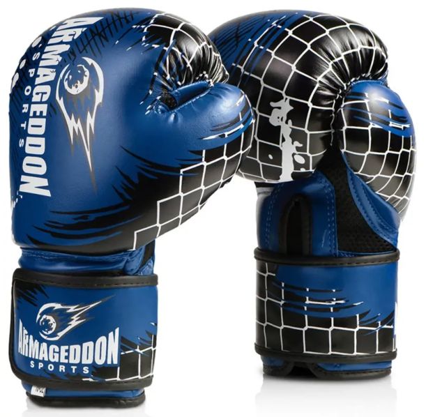 ARMAGEDDON - Боксови Ръкавици / Изкуствена кожа- Сини​