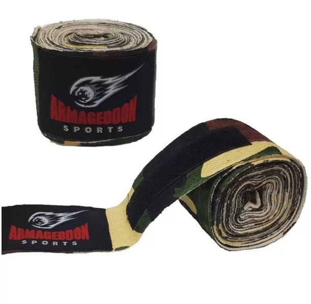 ARMAGEDDON Боксови бинтове 4.5 м. / Камуфлажни​