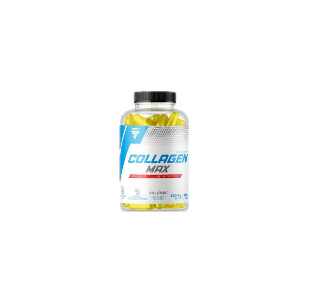 Trec Nutrition - Collagen Max | Solugel® with Hyaluronic Acid & Vitamin C / 180 капсули, 45 дози