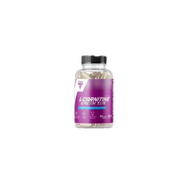 Trec Nutrition - L-Carnitine + Green Tea Caps / 90 капсули, 22 дози