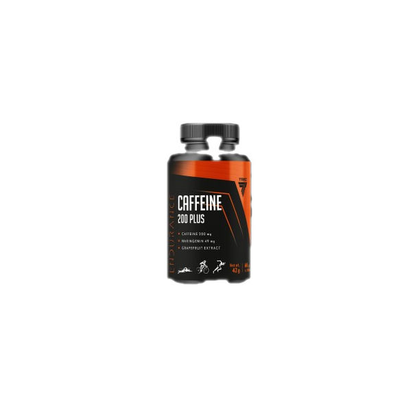 Trec Nutrition - Caffeine 200 Plus | Endurance / 60 капсули, 60 дози