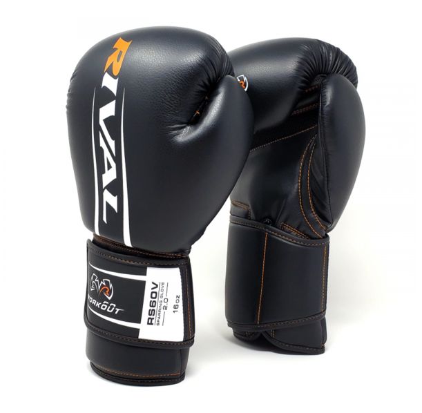 Боксови ръкавици - Rival Sparring RS60V 2.0 - Black