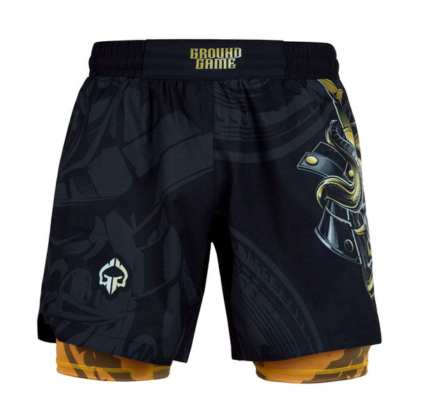 Шорти с клин - Ground Game - 2-IN-1 TRAINING SHORTS ONI SAMURAI