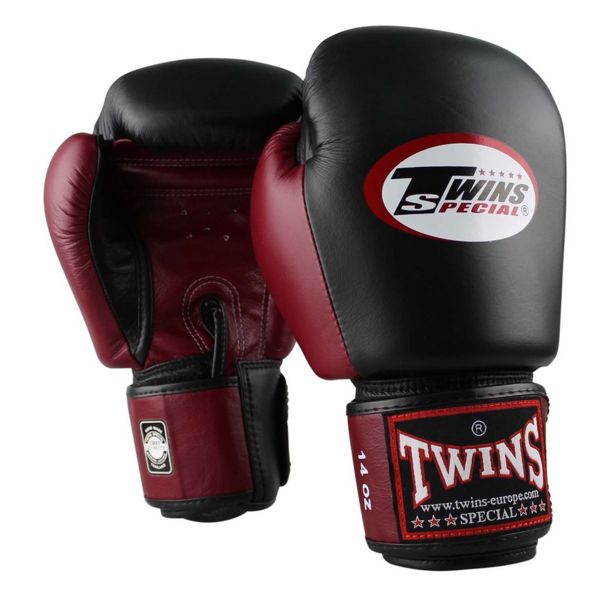 Боксови Ръкавици - Twins - BGVL 3 - Black/Wine Red