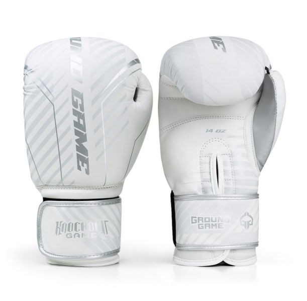 Боксови ръкавици - Ground Game - BOXING GLOVES - Platinum