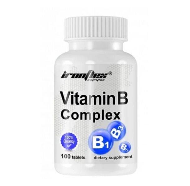 IronFlex Vitamin B Complex - 100 таблетки​