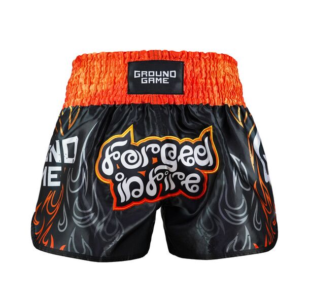 Шорти - Ground Game - MUAY THAI SHORTS FLAMES​