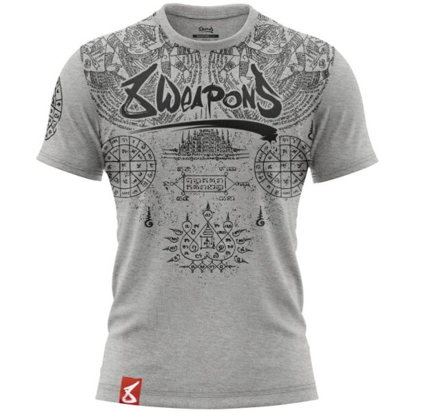 Тениска - 8 WEAPONS - Yantra Shirt - Grey