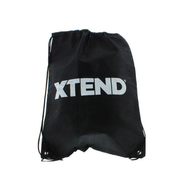 XTEND Drawstring Bag - Black / White