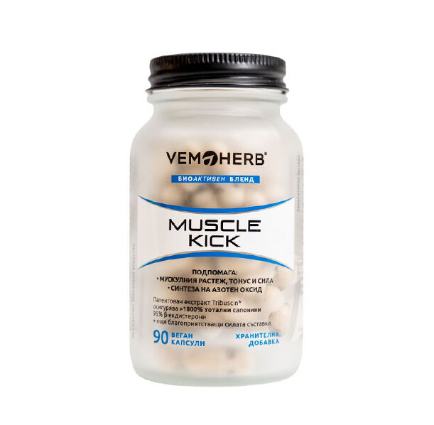 VEMOHERB Muscle Kick / 90 Caps.