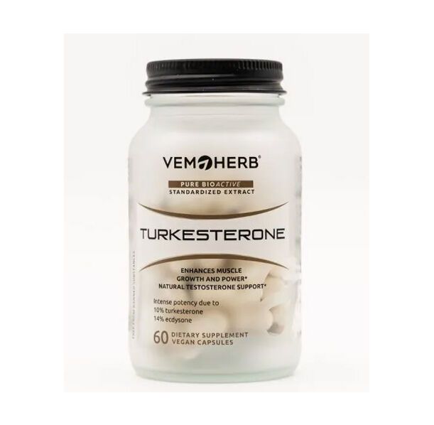 VEMOHERB Turkesterone / 60 Caps