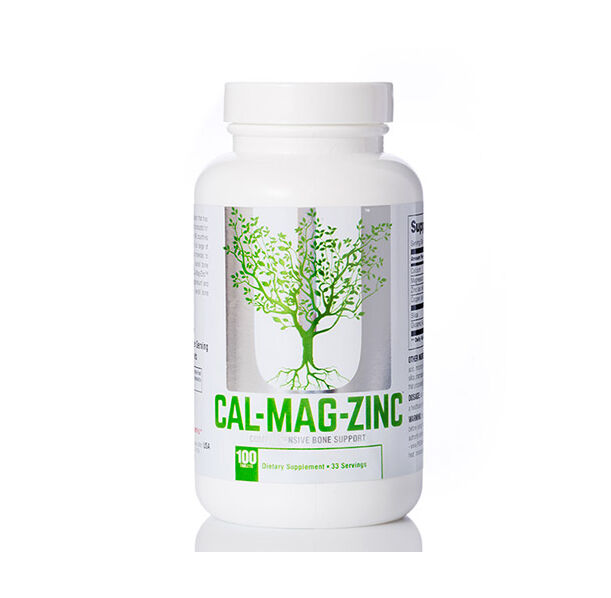 UNIVERSAL Calcium Zinc Magnesium 100 Tabs.