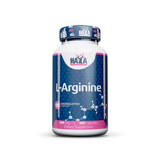 HAYA LABS L-Arginine 500 mg / 100 Caps