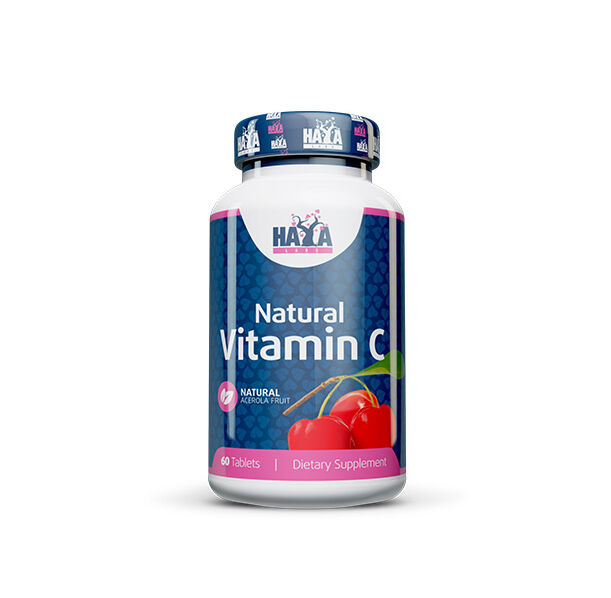 HAYA LABS Natural Vitamin C from Acerola Fruit / 60 Tabs