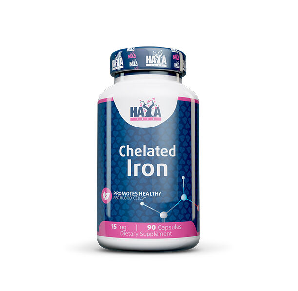 HAYA LABS Chelated Iron 15 mg / 90 Caps