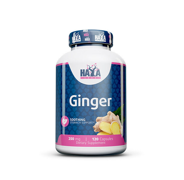 HAYA LABS Ginger 250 mg / 120 Vcaps