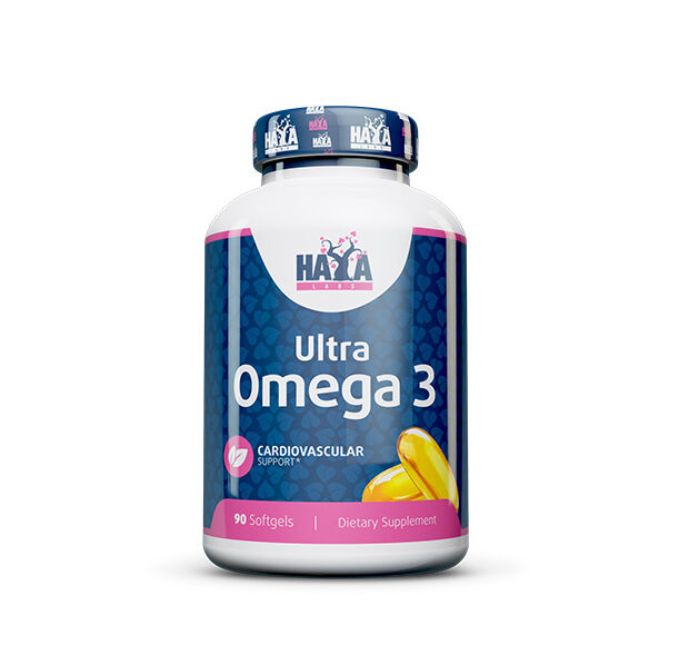 HAYA LABS Ultra Omega 3 Fish Oil / 90 Softgels