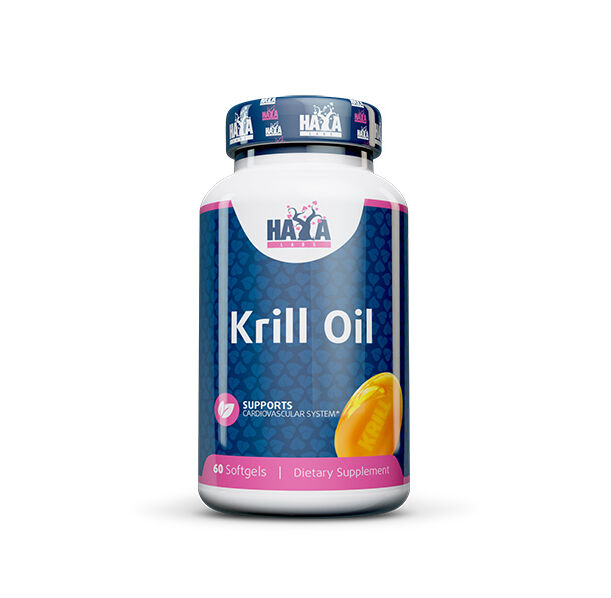 HAYA LABS Krill Oil 500 mg / 60 Softgels