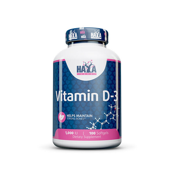 HAYA LABS Vitamin D3 / 1000 IU / 100 Softgels