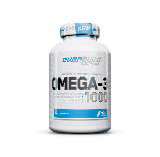 EVERBUILD Omega-3 Fish Oil / 90 Softgels