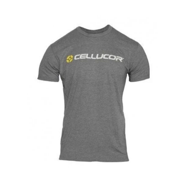CELLUCOR Basic Logo Tee Dark Grey Heather