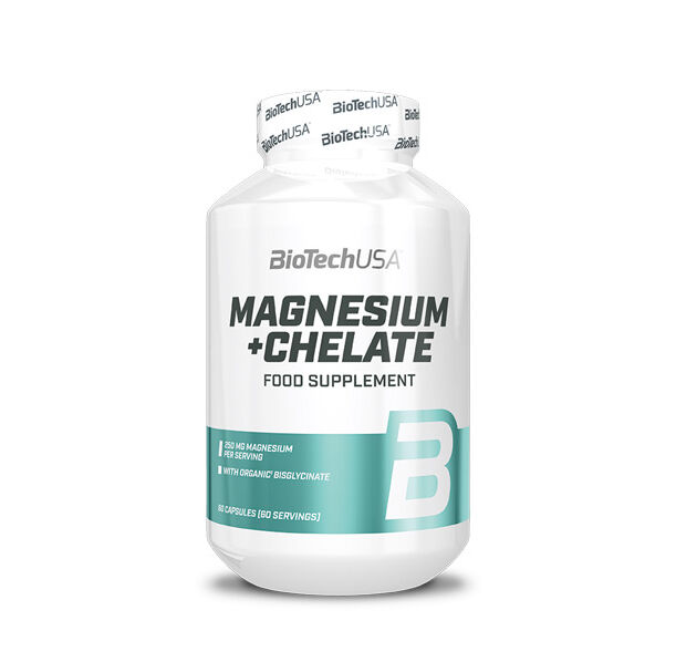 BIOTECH USA Magnesium + Chelate / 60 Caps