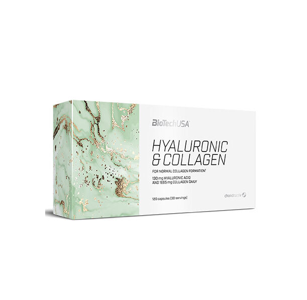 BIOTECH USA Hyaluronic & Collagen / 120 Caps