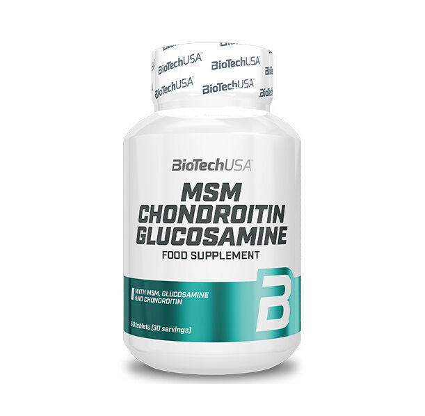 BIOTECH USA MSM Chondroitin Glucosamine / 60 Tabs