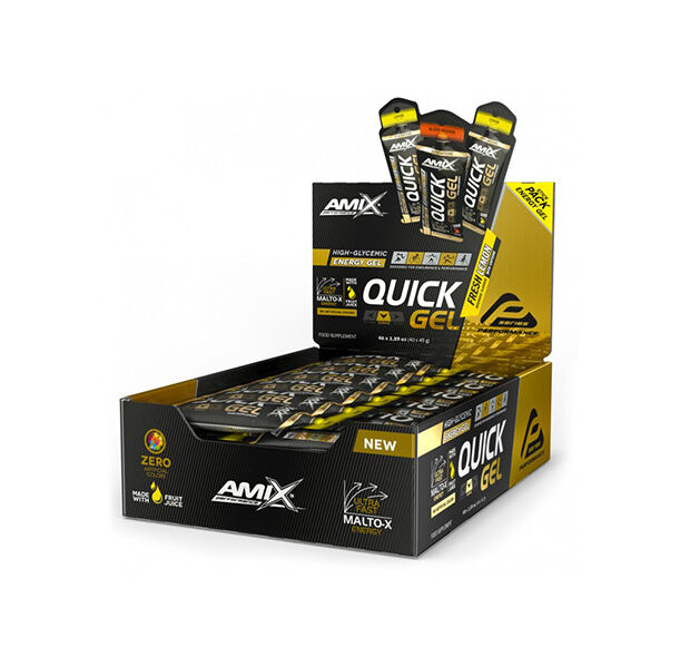 AMIX QUICK Energy Gel Box / 40 x 45 g