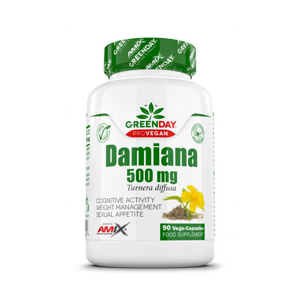 AMIX GreenDay ProVegan Damiana / 90 Caps