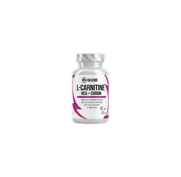 MAXXWIN - L-Carnitine + HCA + Chromium / 90 капсули, 25 дози