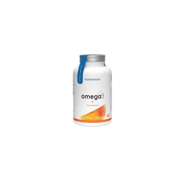 Nutriversum - Omega 3 Fish Oil / 120 Гел капсули, 120 дози