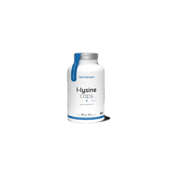 Nutriversum - L-Lysine Caps 500 mg / 90 капсули, 90 дози