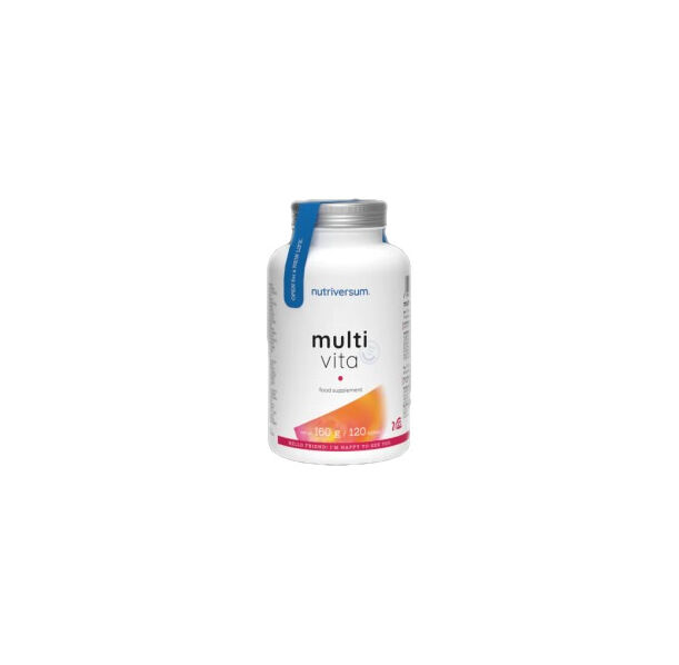 Nutriversum - Multi Vita | Vitamins & Minerals Daily Formula / 120 Таблетки, 60 дози