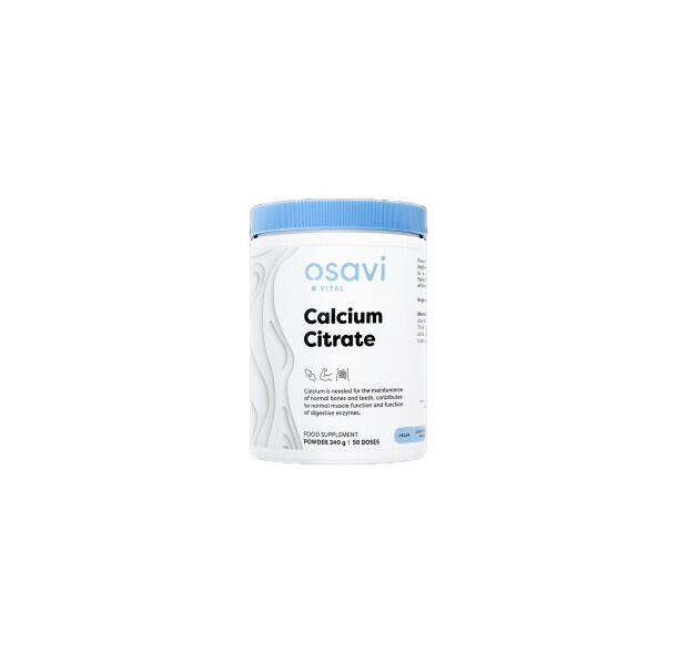 Osavi - Calcium Citrate Powder / 240 грама, 50 дози
