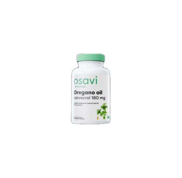 Osavi - Oregano Oil 257 mg | 70% Carvacrol / 120 капсули, 120 дози