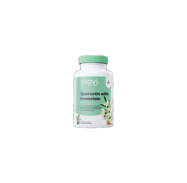 Osavi - Quercetin with Bromelain / 120 капсули, 60 дози