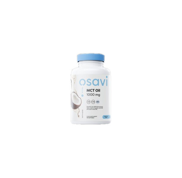 Osavi - MCT Oil 1000 mg | C8 + C10 / 180 Гел капсули, 180 дози
