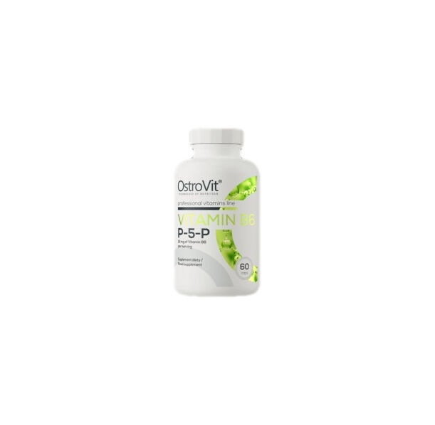 OstroVit - Vitamin B6 | P-5-P 12 mg / 60 капсули, 60 дози