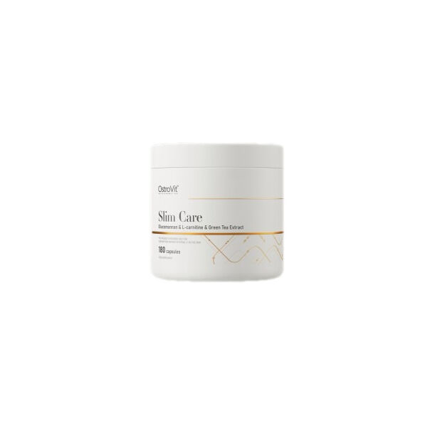 OstroVit - Slim Care | Glucomannan & L-Carnitine & Green Tea Extract / 180 капсули, 90 дози