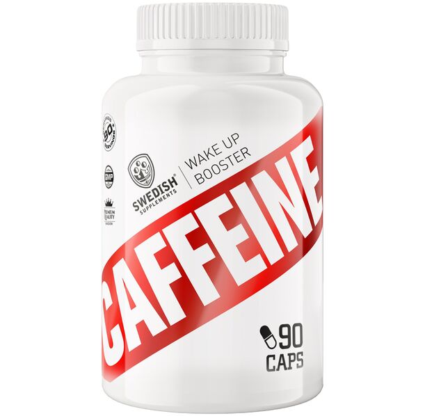 SWEDISH Supplements - Caffeine 200 mg / 90 капсули, 90 дози