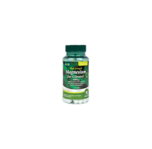 Holland And Barrett - High Strength Magnesium Citrate 400 mg / 90 Таблетки, 45 дози