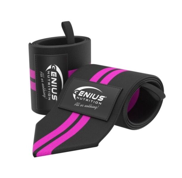 Genius Nutrition Wrist Wraps GG-2 Pink