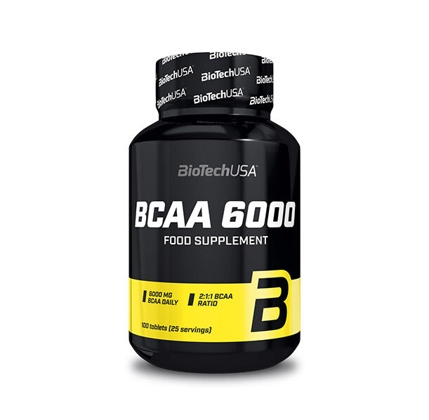 BIOTECH USA - BCAA 6000 / 100 Tabs. (50 дози)