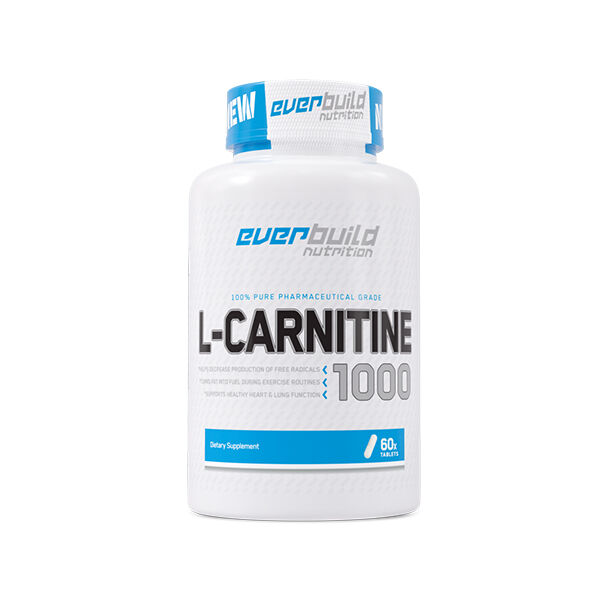 EVERBUILD - L-Carnitine 1000 mg / 60 Tabs (60 дози)