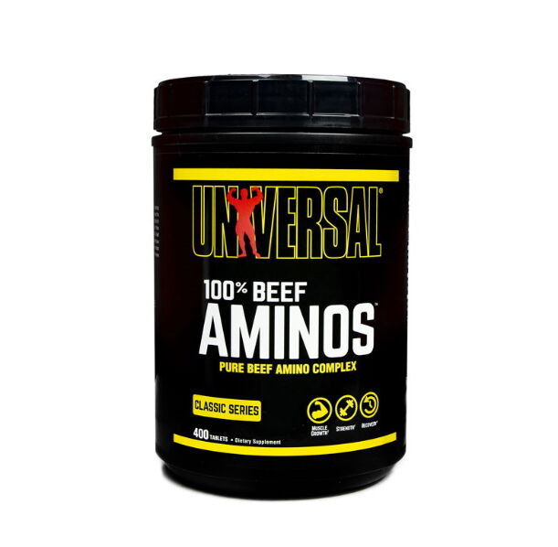 UNIVERSAL - 100% Beef Aminos 400 Tabs. (133 дози)