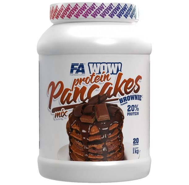 FA Nutrition - WOW ! Protein Pancakes | 20% Protein - No Sugar Added (20 дози)