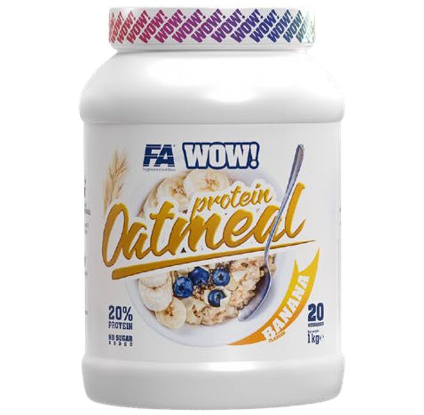 FA Nutrition - WOW ! Protein Oatmeal | 20% Protein - No Sugar Added (50 дози)