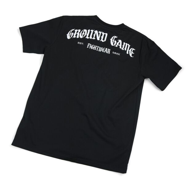 Тениска - Ground Game - T-shirt Gothic Oversize (Black)​