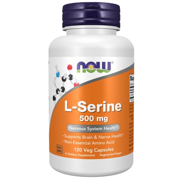 NOW Foods - L-Serine 500 mg (120 дози)